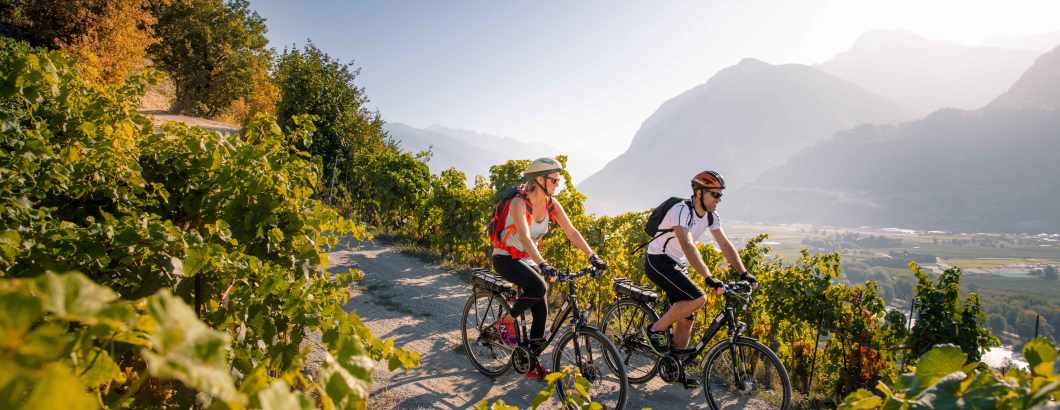 Valais Wine Trail by bike