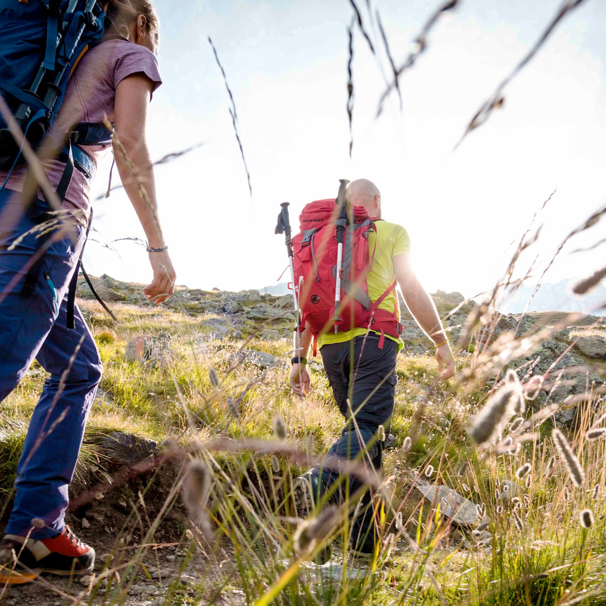 Wanderung bis zur Berghütte Tracuit, Zinal, Val d'Anniviers, Wallis, Schweiz