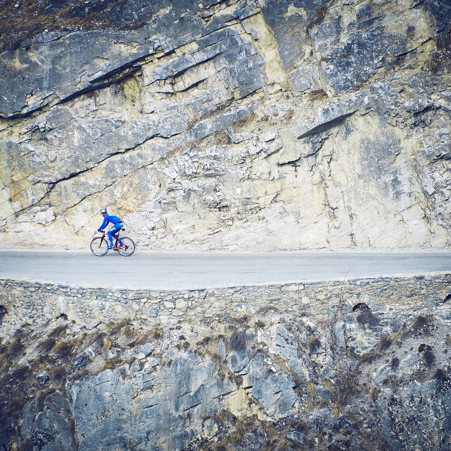 Steve Morabito à vélo, Valais