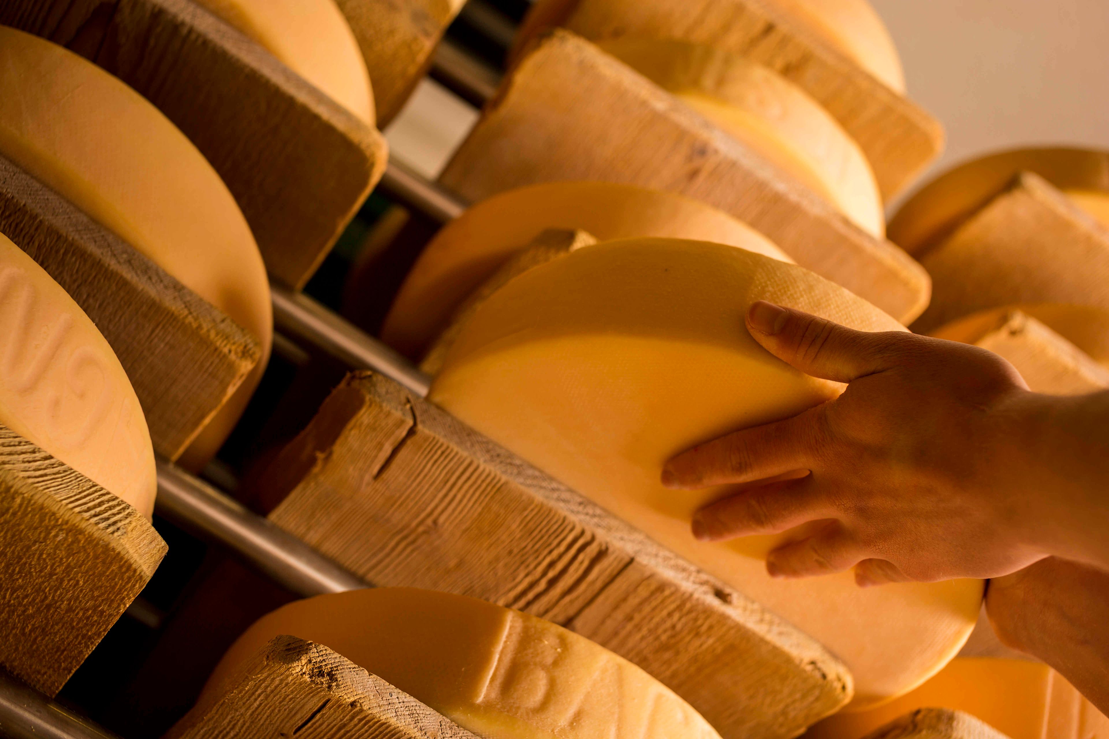 Bagnes Fromage, Wallis, Schweiz