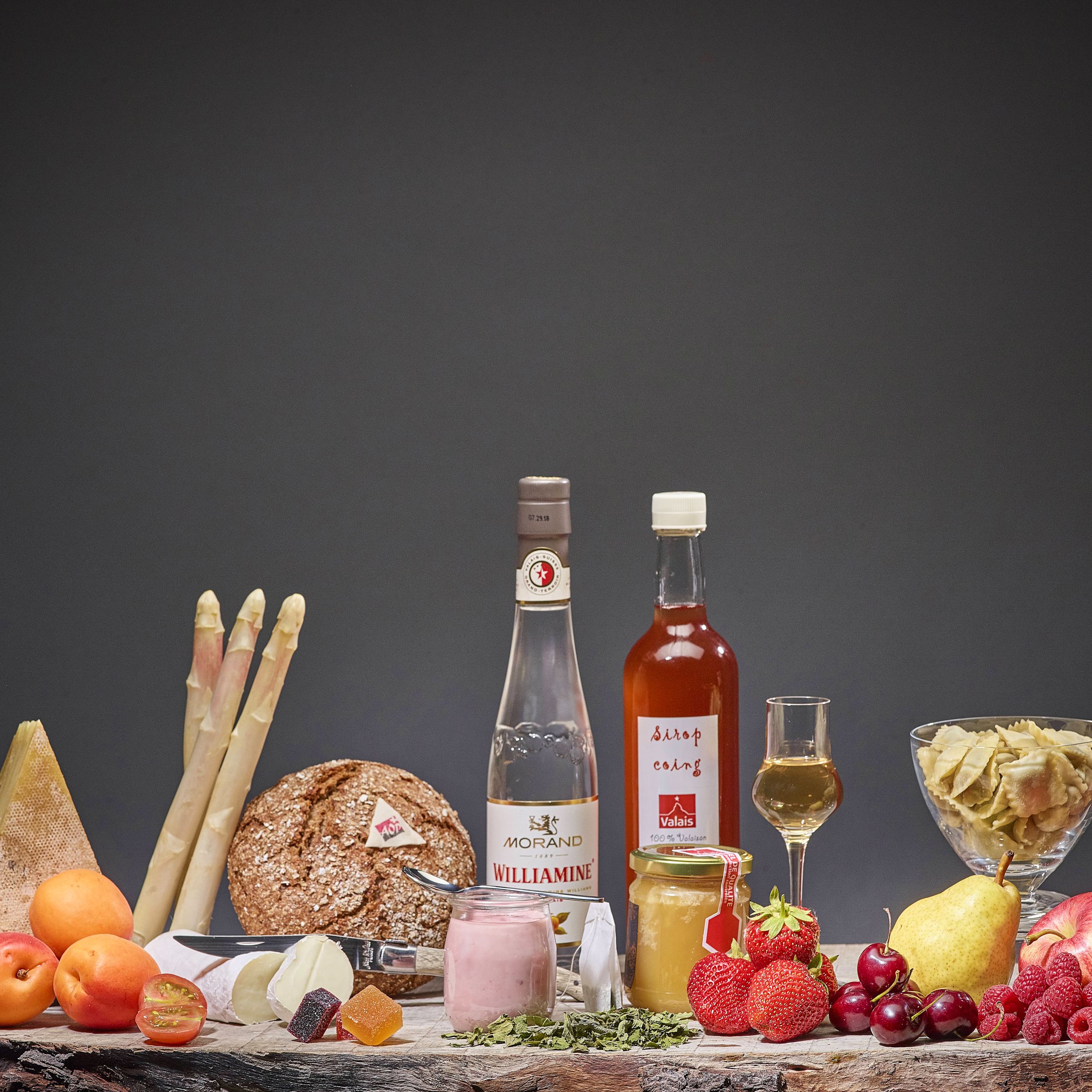 Local products, Valais, Switzerland