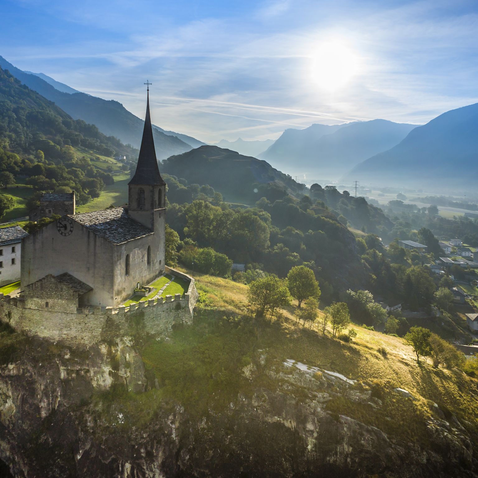 Church, Raron, Valais