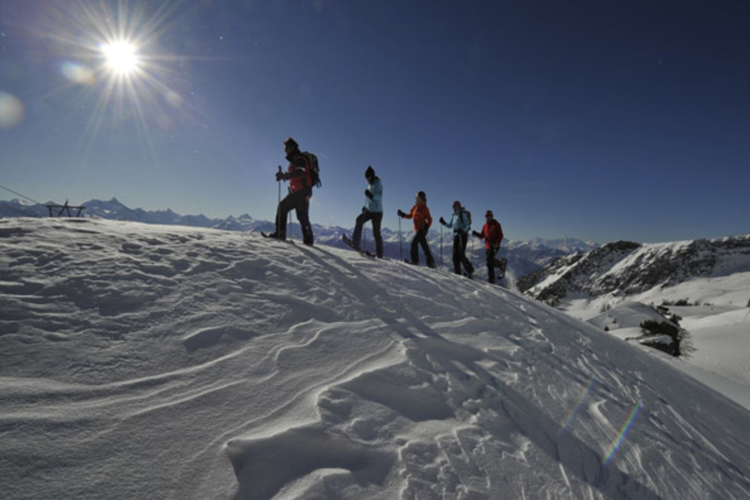 Die ESS Montana ist nicht nur eine Ski- und Snowboardschule sondern auch ein Bergführerbüro, Wallis