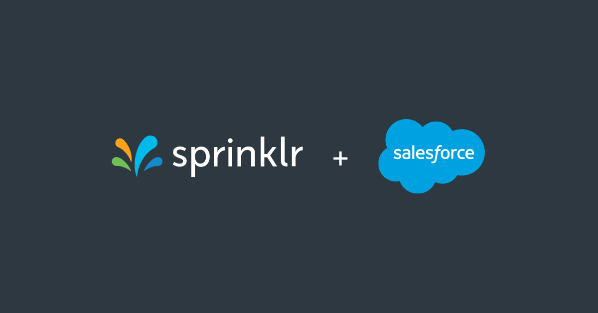 Sprinklr unifies CXM and CRM with Salesforce