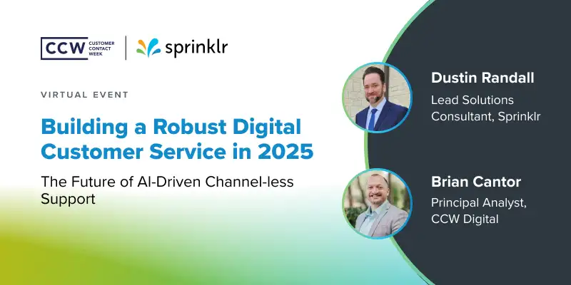Event Hero Image - Building a Robust Digital Customer Service in 2025: The Future of AI-Driven Channel-less Support