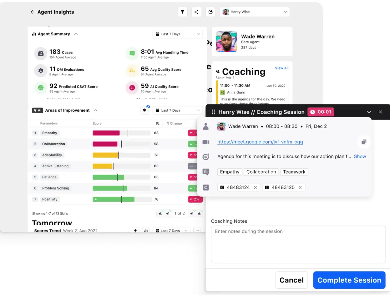 AI-powered quality management software by Sprinklr