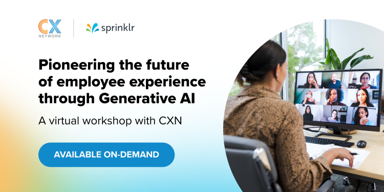 Unlocking the future of employee experience with Gen AI