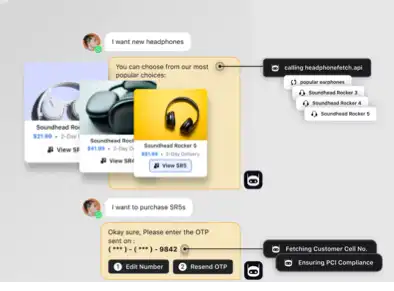 Sprinklr AI chatbot in customer service integrates with external tools