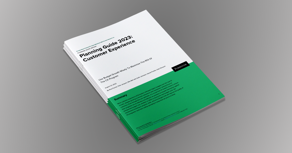 The Customer Experience Planning Guide for 2023
