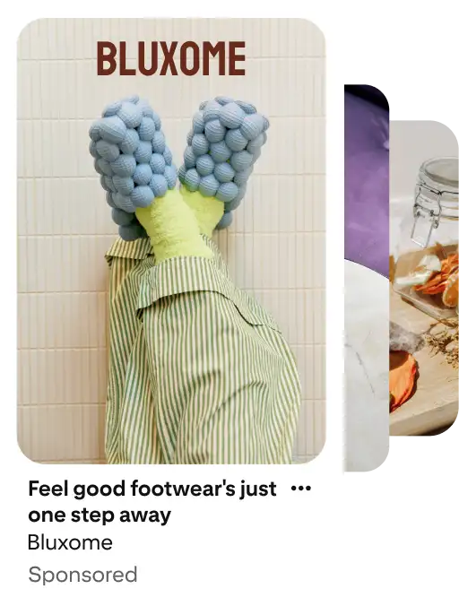  Visual of a Pinterest targeted ad 
