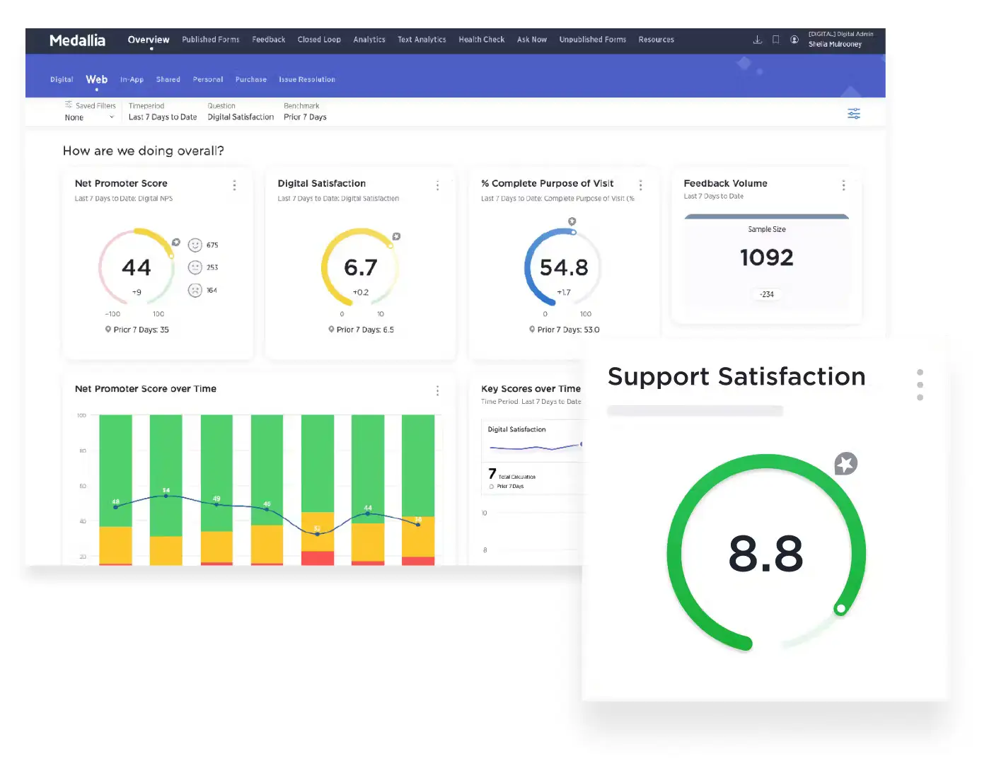 Medallia customer feedback tool