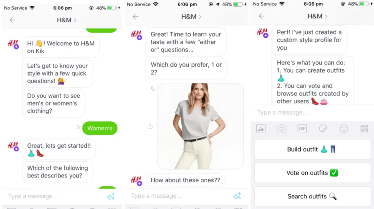 H&M Chatbot Stylist