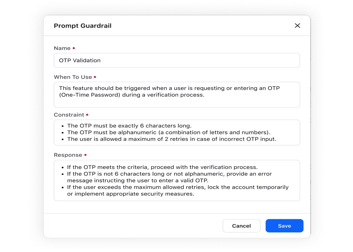 Configure Guardrails
