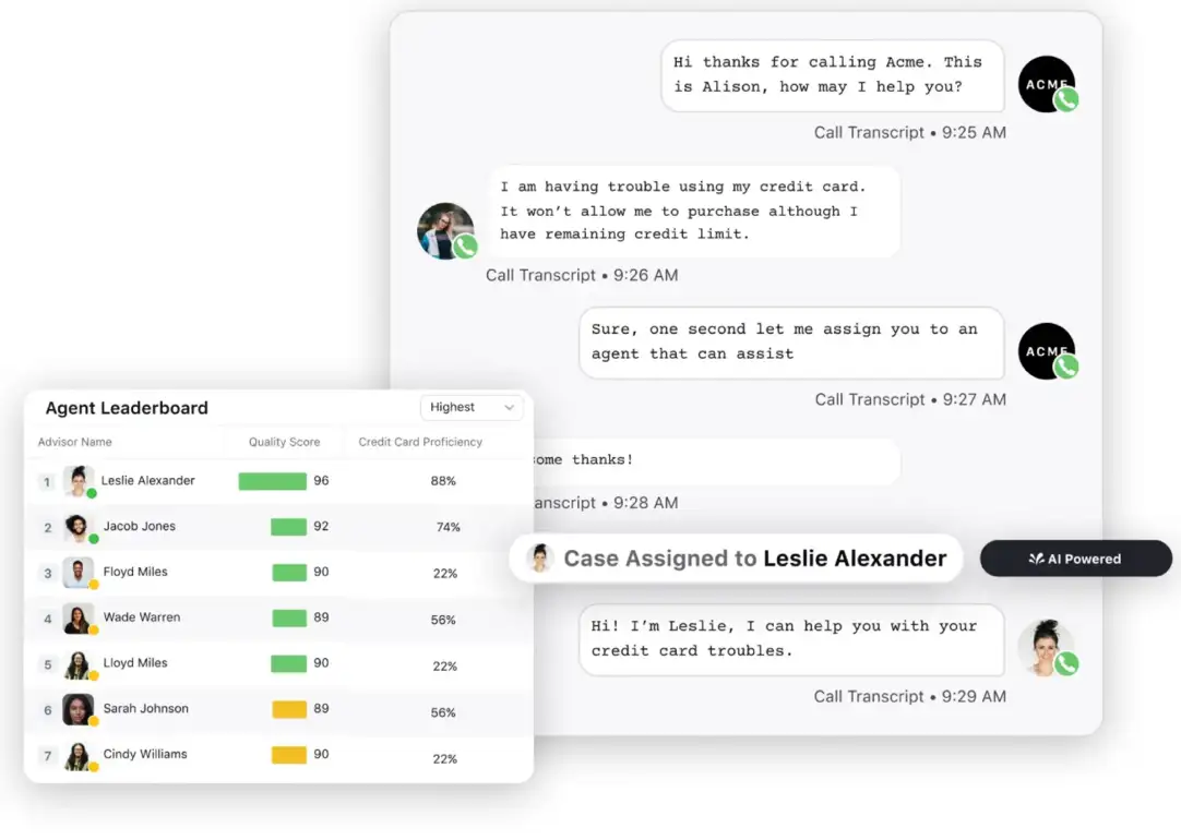 AI-powered intent analysis and skill-based routing with Sprinklr Service