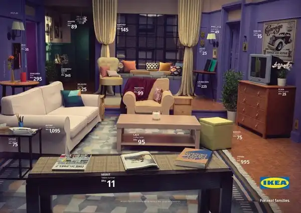 Image showcasing IKEA’s real-life series campaign.