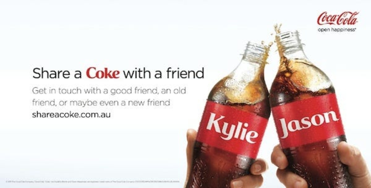Coca-Cola-s ShareACoke campaign