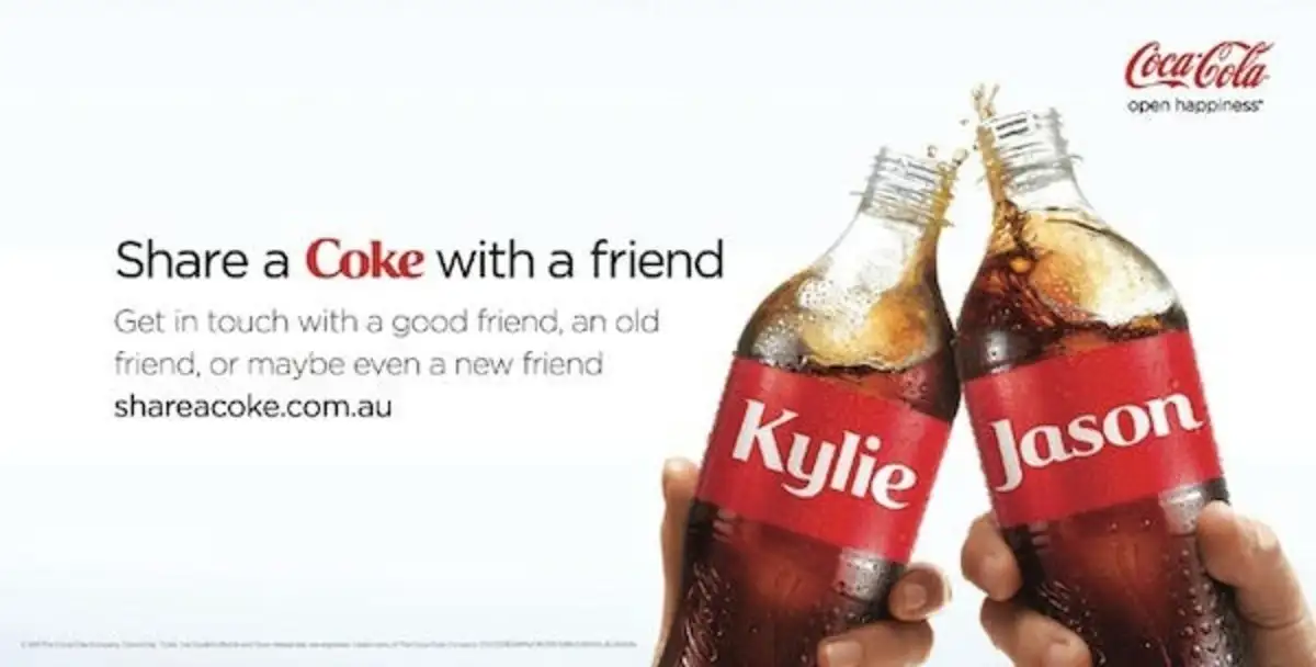 Coca-Cola-s ShareACoke campaign