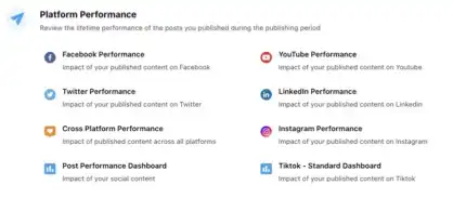 Sprinklr’s unified reporting tool consolidates cross-platform performance