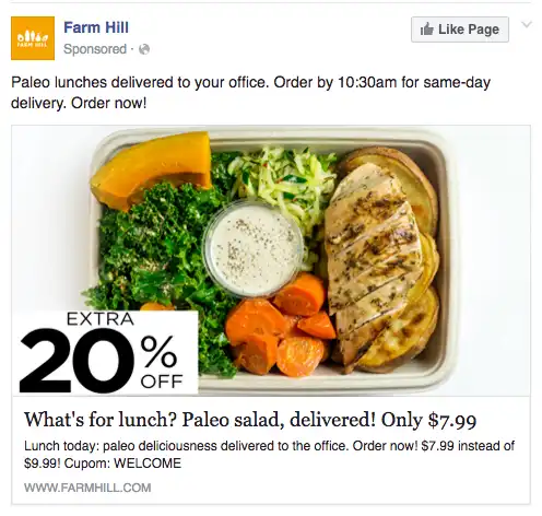 Paleo offers limited time deals to drive engagement 