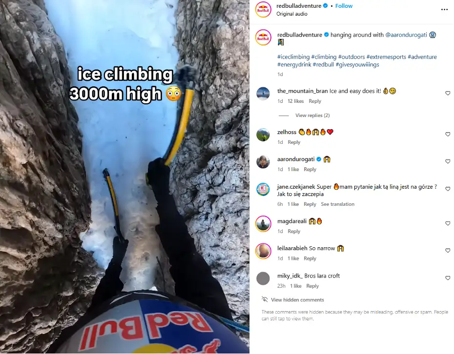 Redbull social videos