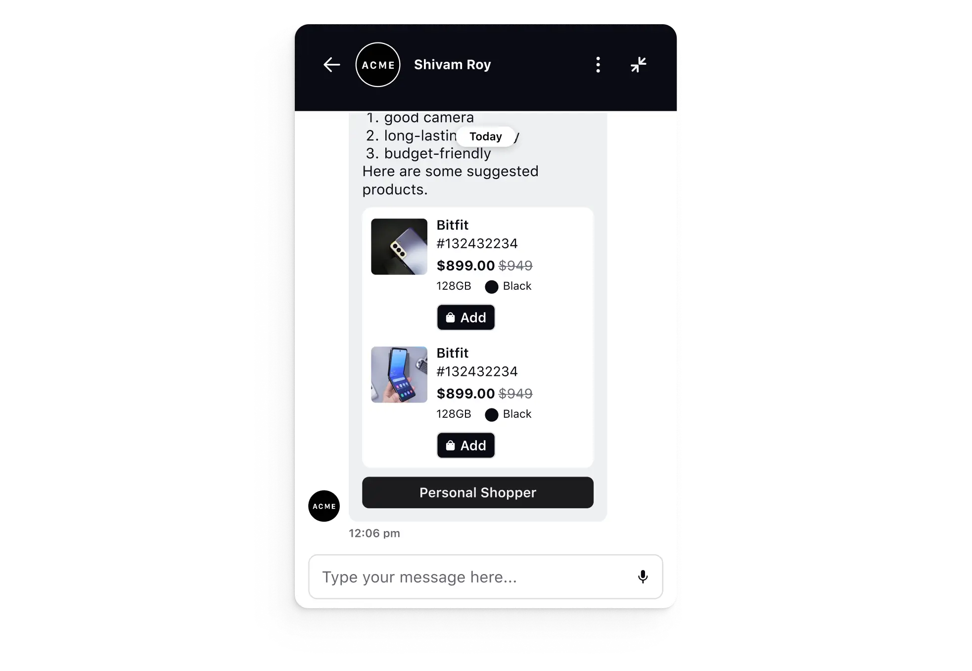 Product Recommendations