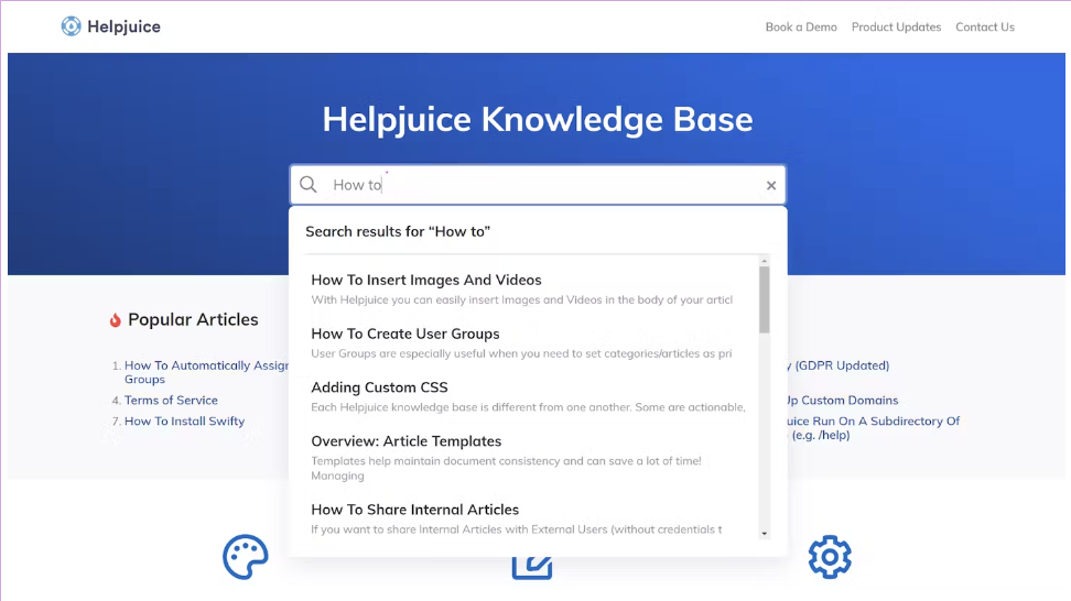 Helpjuice knowledge base