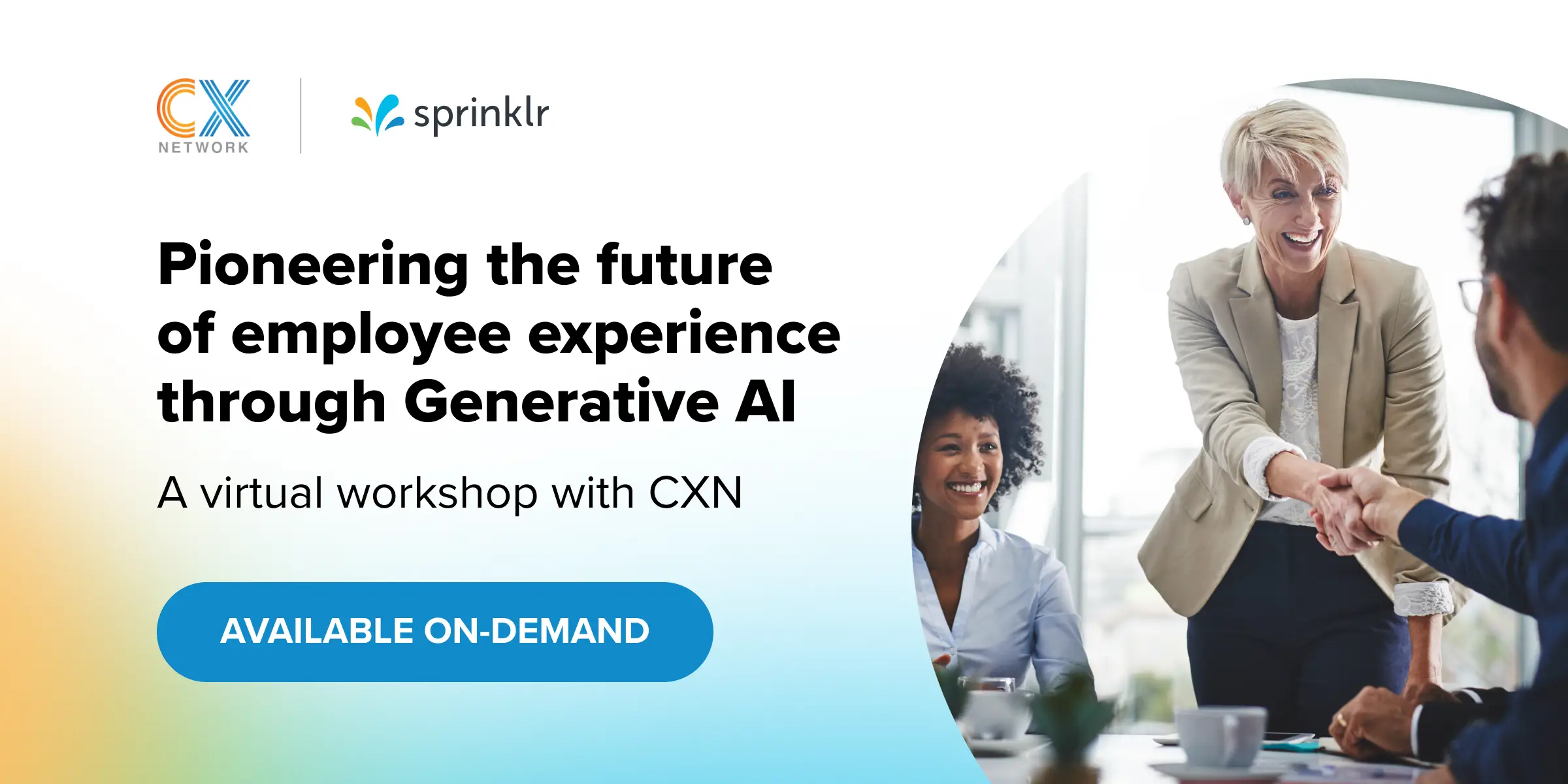 Event Hero Image - Pioneering the Future of Employee Experience through Generative AI