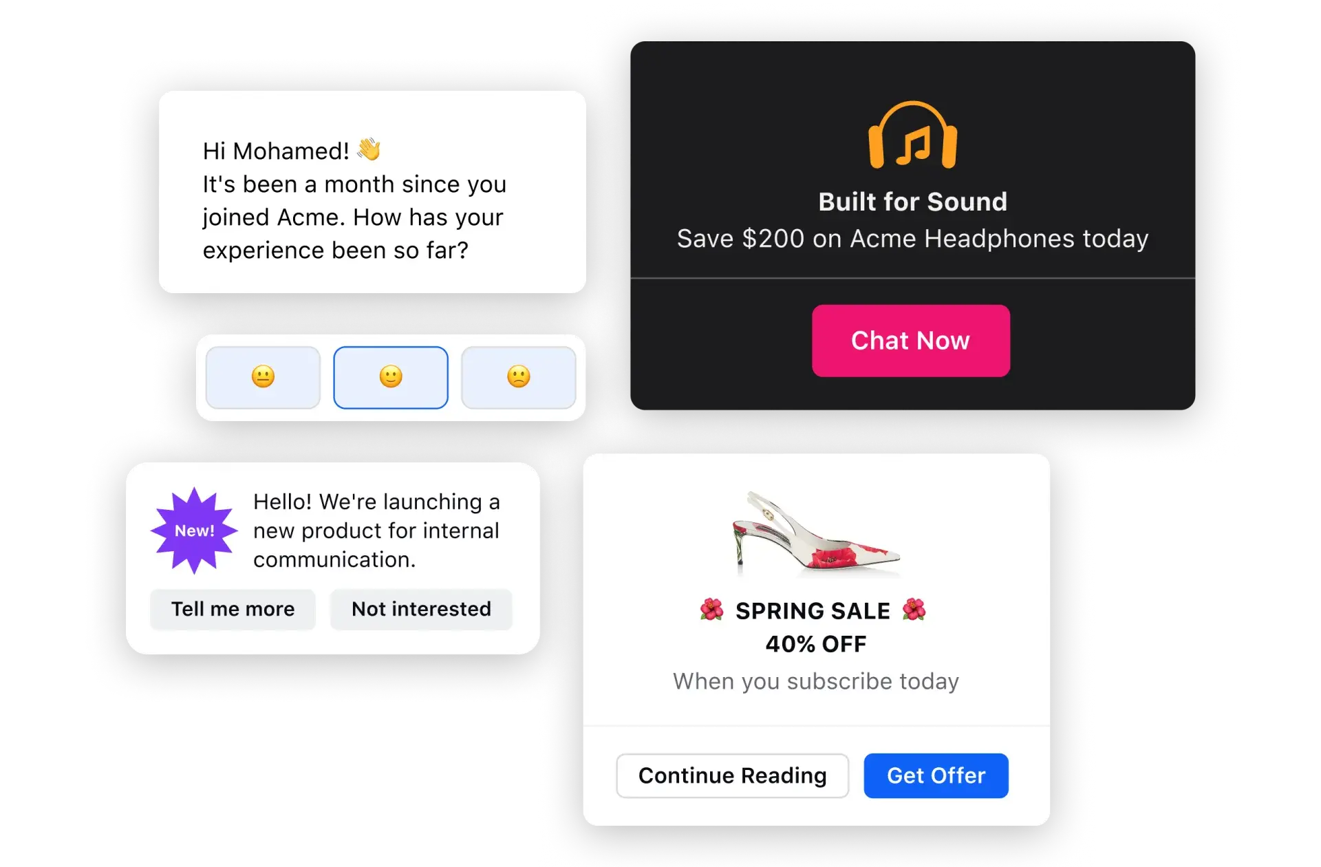 AI-powered Personalized promotional campaign with Sprinklr