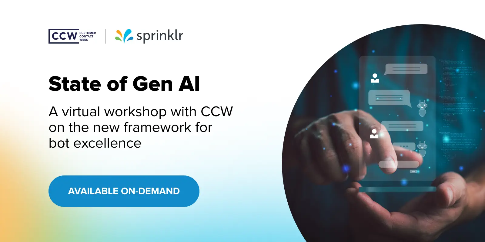 Event Hero Image - State of Gen AI: The New Framework for Bot Excellence