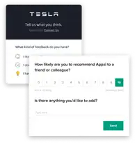 Title: Inserting image... - Description: Appzi's website feedback widget collects customer feedback with a scorecard.