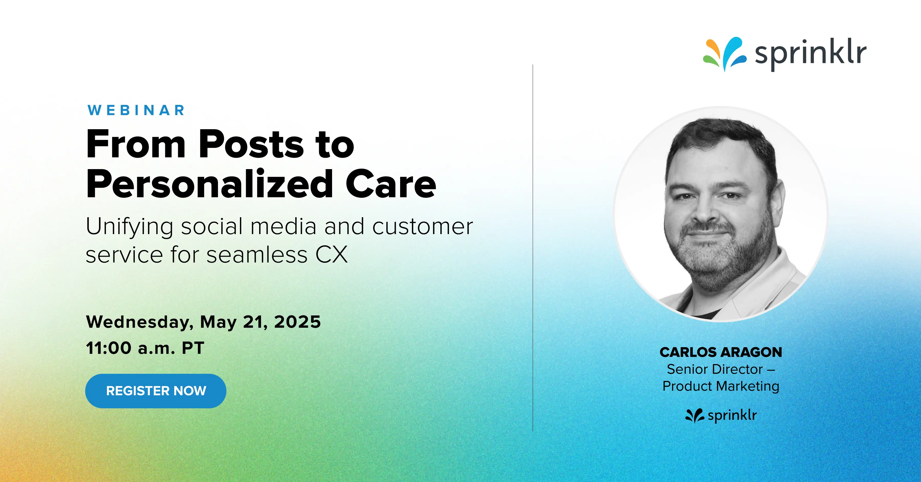 Event Hero Image - From Posts to Personalized Care: Unifying Social Media and Customer Service for Seamless CX