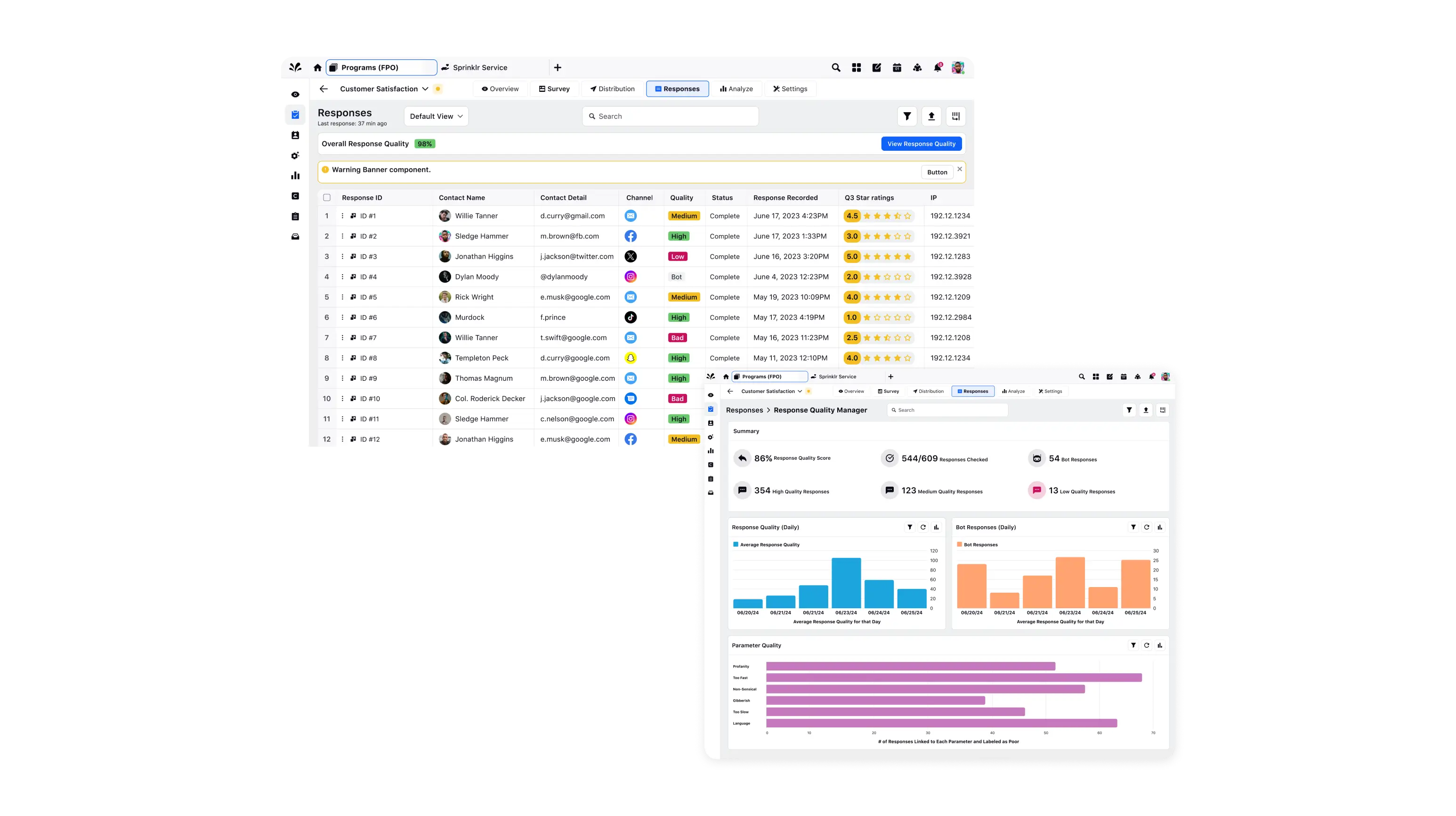 Survey Response Quality Detection