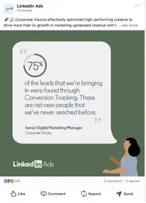 LinkedIn ads can be effective in reaching target audiences via segmentation, scheduling etc