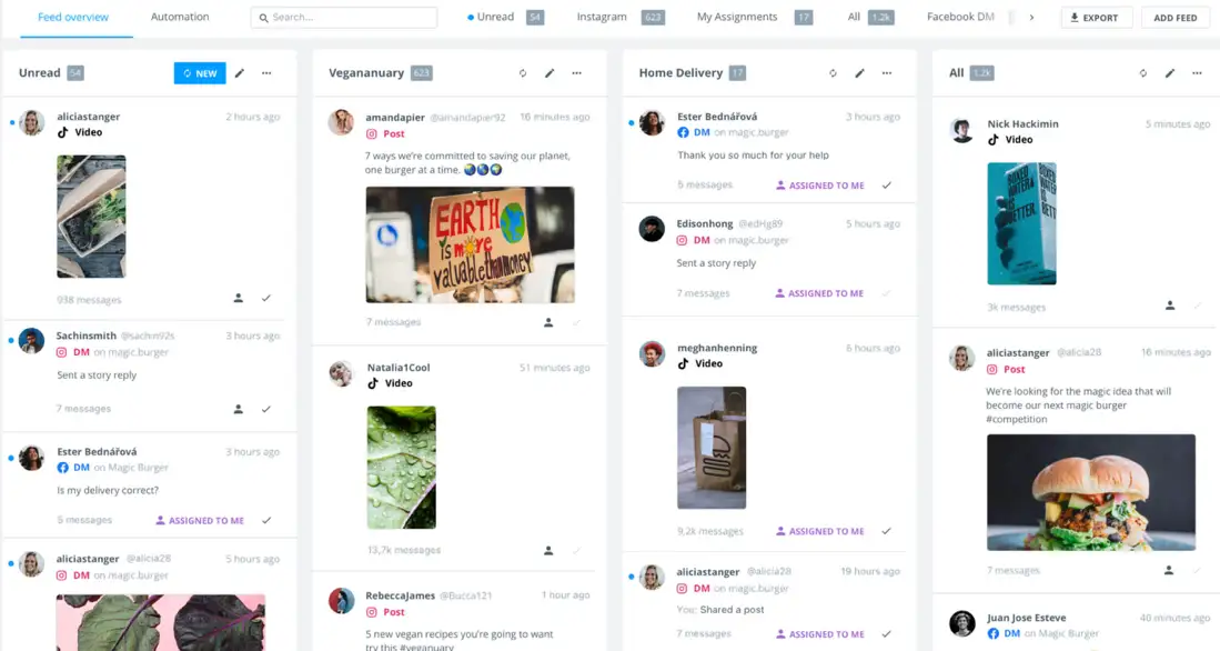 Brandwatch's Social Inbox overview.