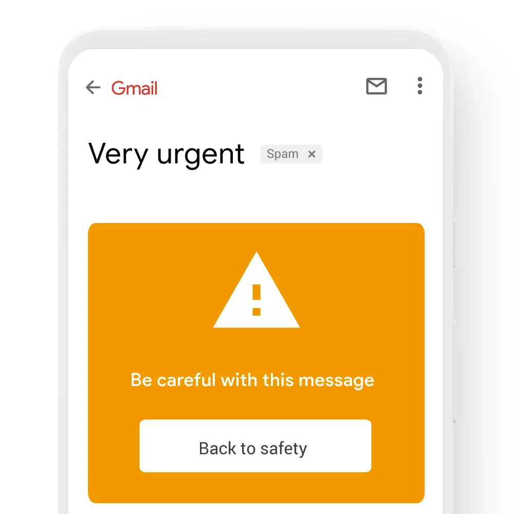 Gmail’s AI-powered SPAM filter is a classic example of a functional AI agent 