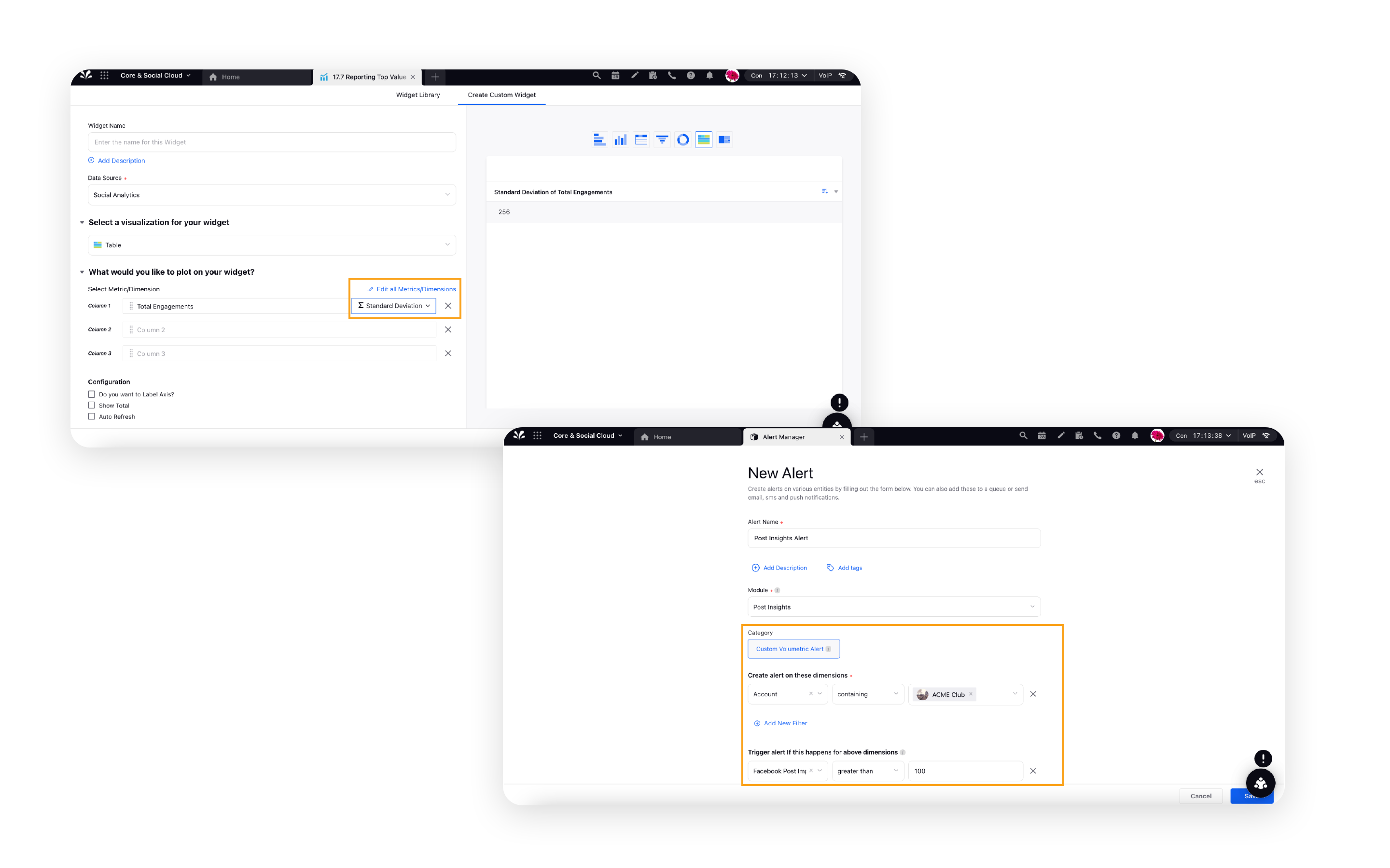 Improved Data Monitoring and Inferring Capabilities in Reporting