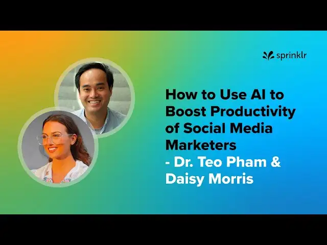 Better productivity with AI for social media marketers