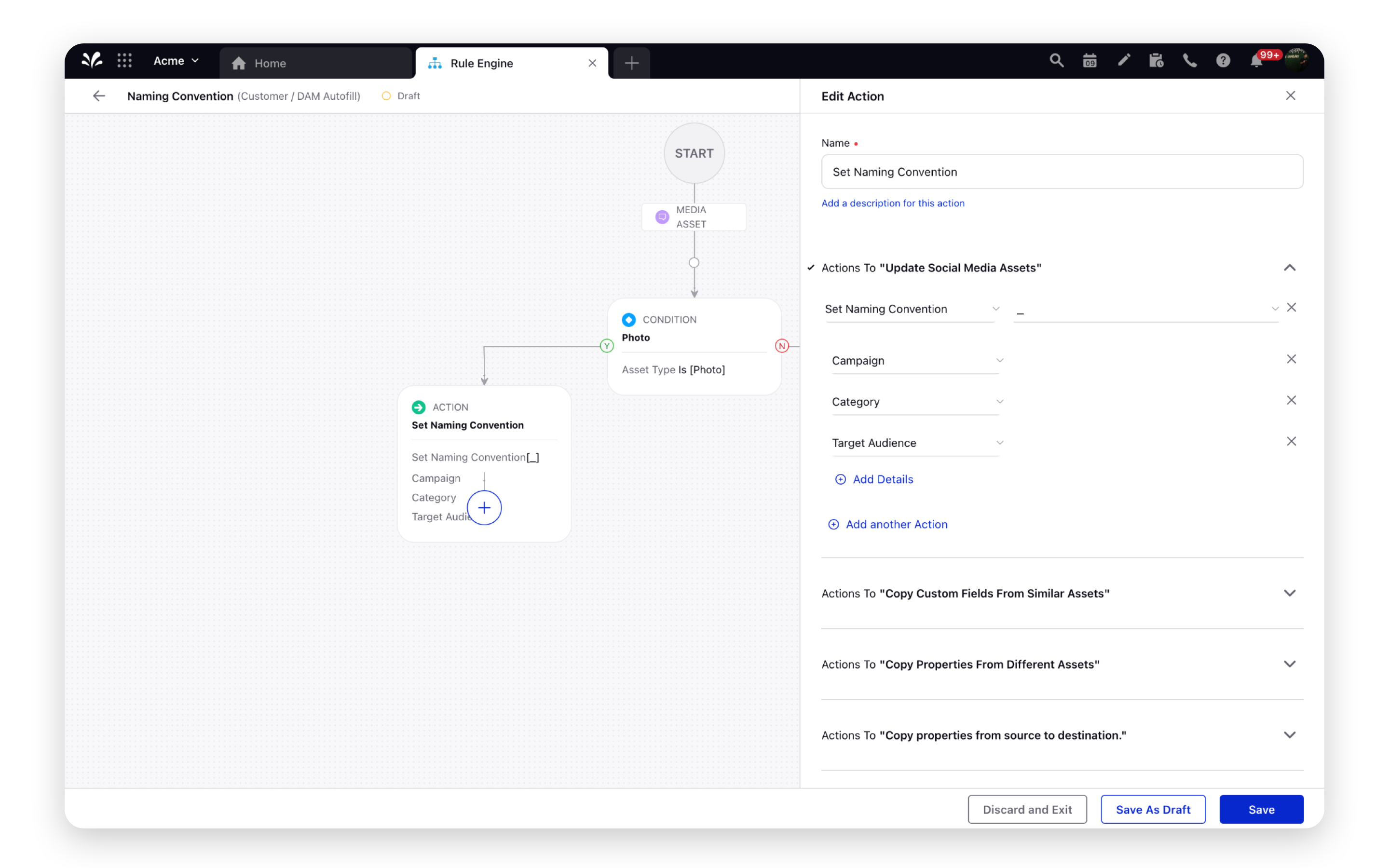 Asset Naming Convention Rule
