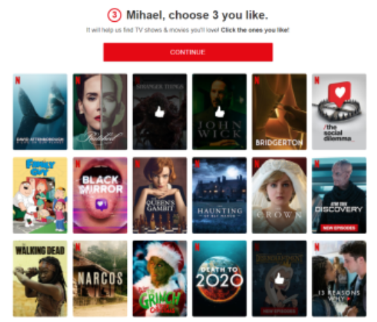Netflix personalized content recommendations for better customer experience