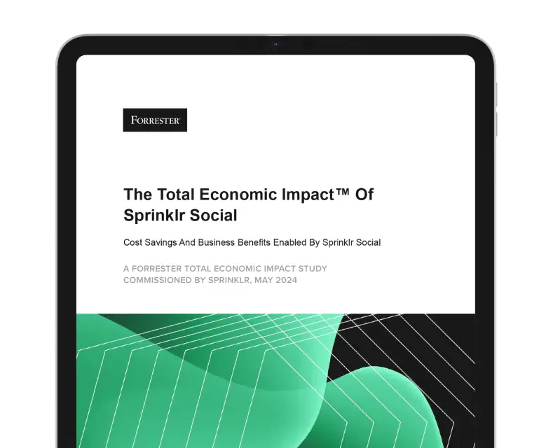 Achieve 327- ROI with Sprinklr Social 22July