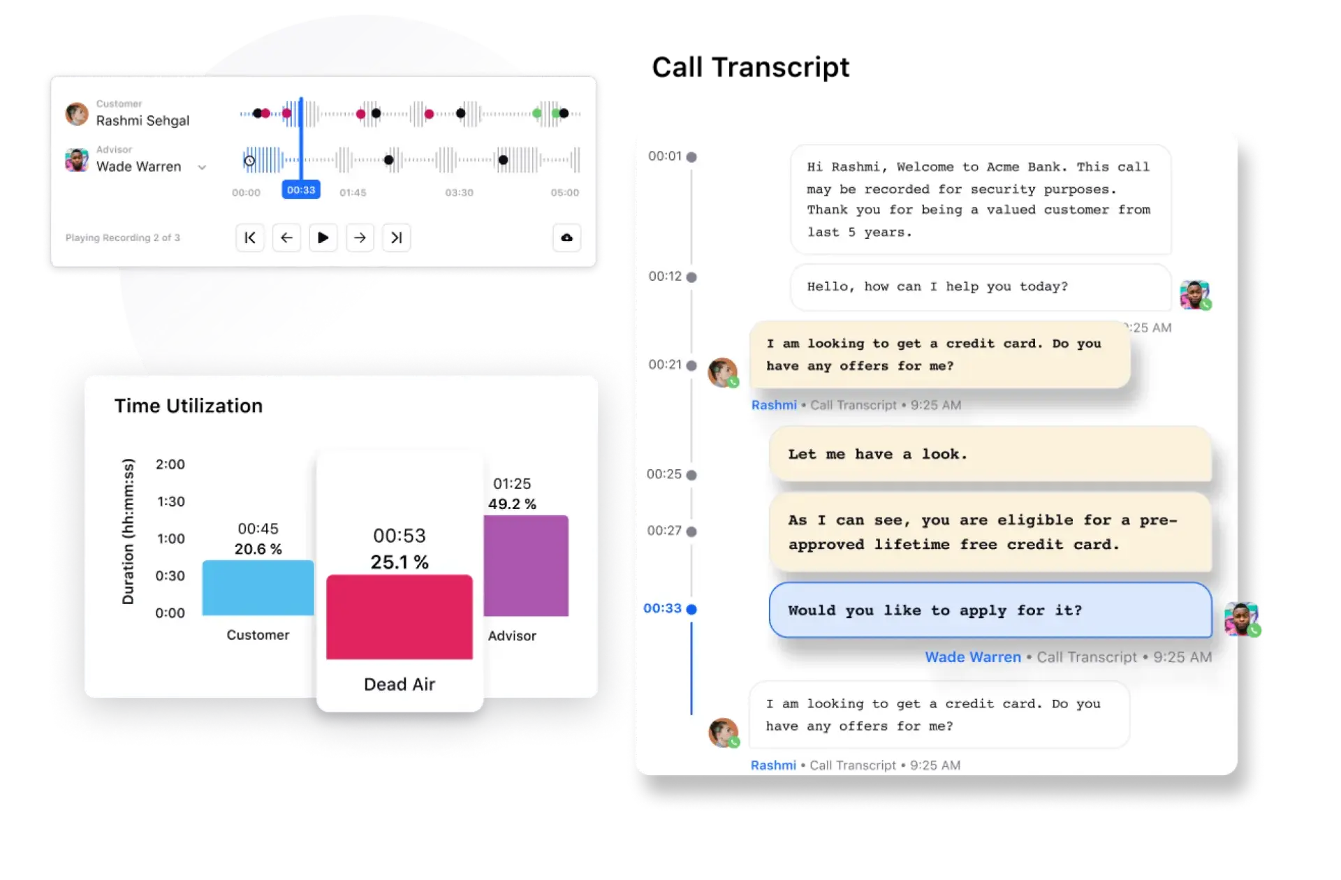 Image - Transcribe voice calls in real-time - AI-powered Quality Management