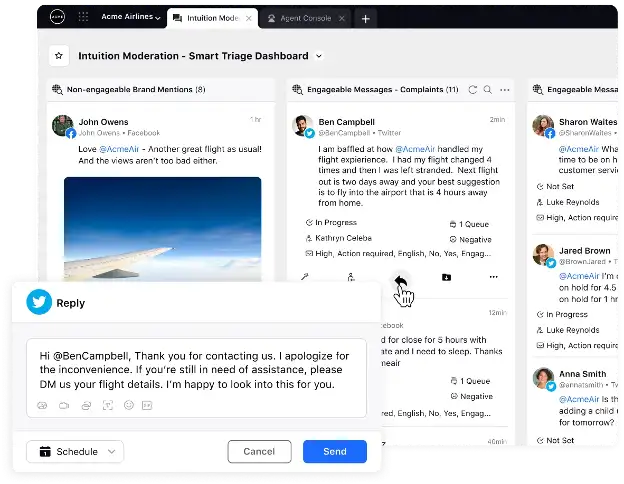 Title: Inserting image... - Description: Sprinklr's Unified-CXM brings social, service, marketing, and consumer intel in one unified platform
