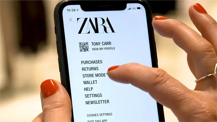 Zara's easy return policy