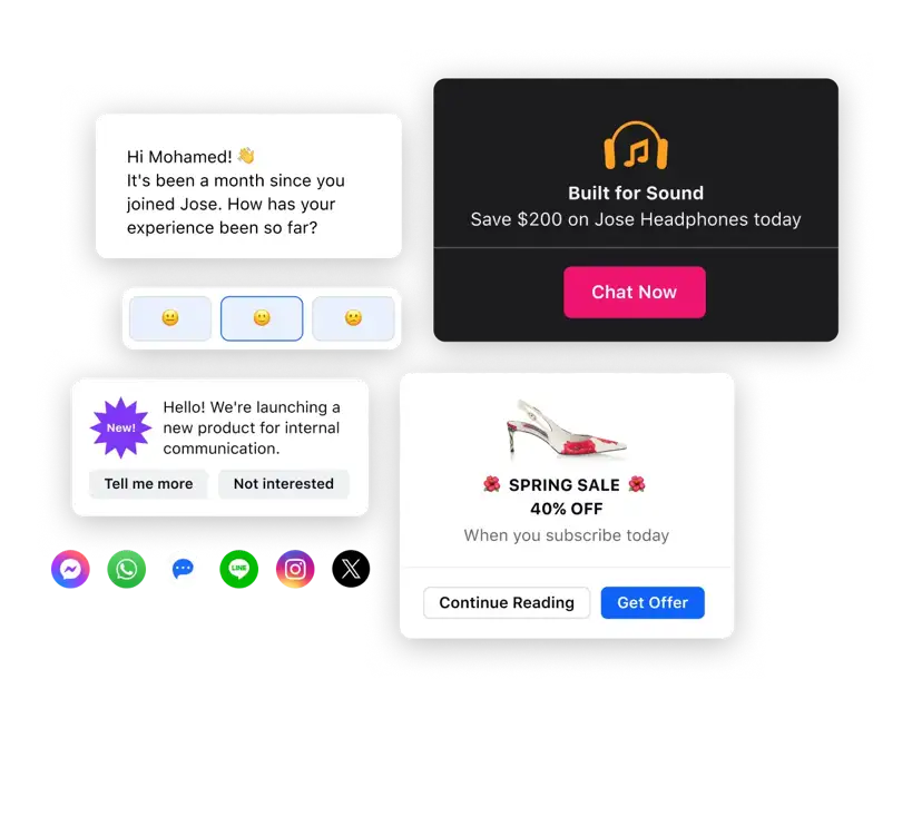 Omnichannel customer engagement with Sprinklr