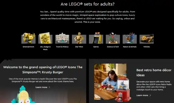 Title: Inserting image... - Description: Lego offers its products for different age-specific demographic profiles 