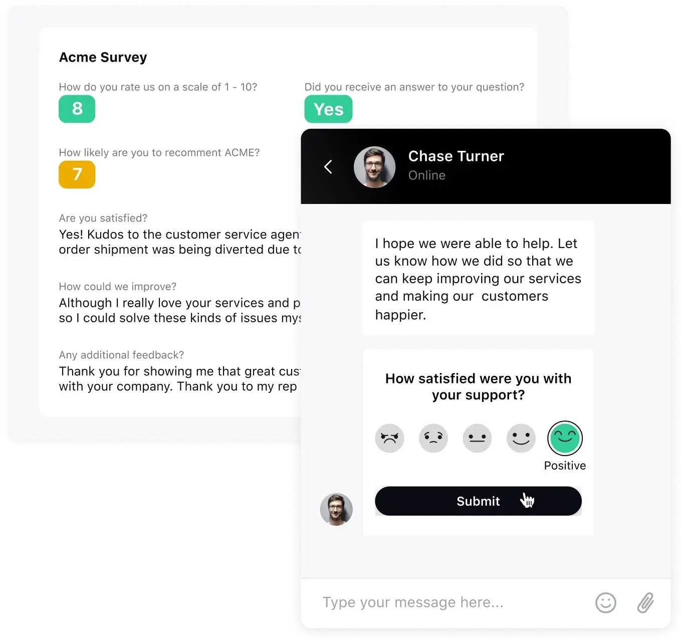 Customer survey automation with Sprinklr Service