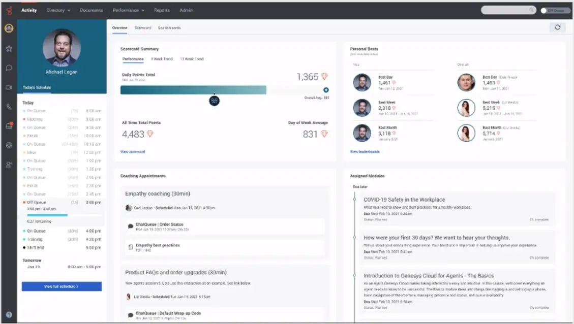 Cloud contact center solution from Genesys