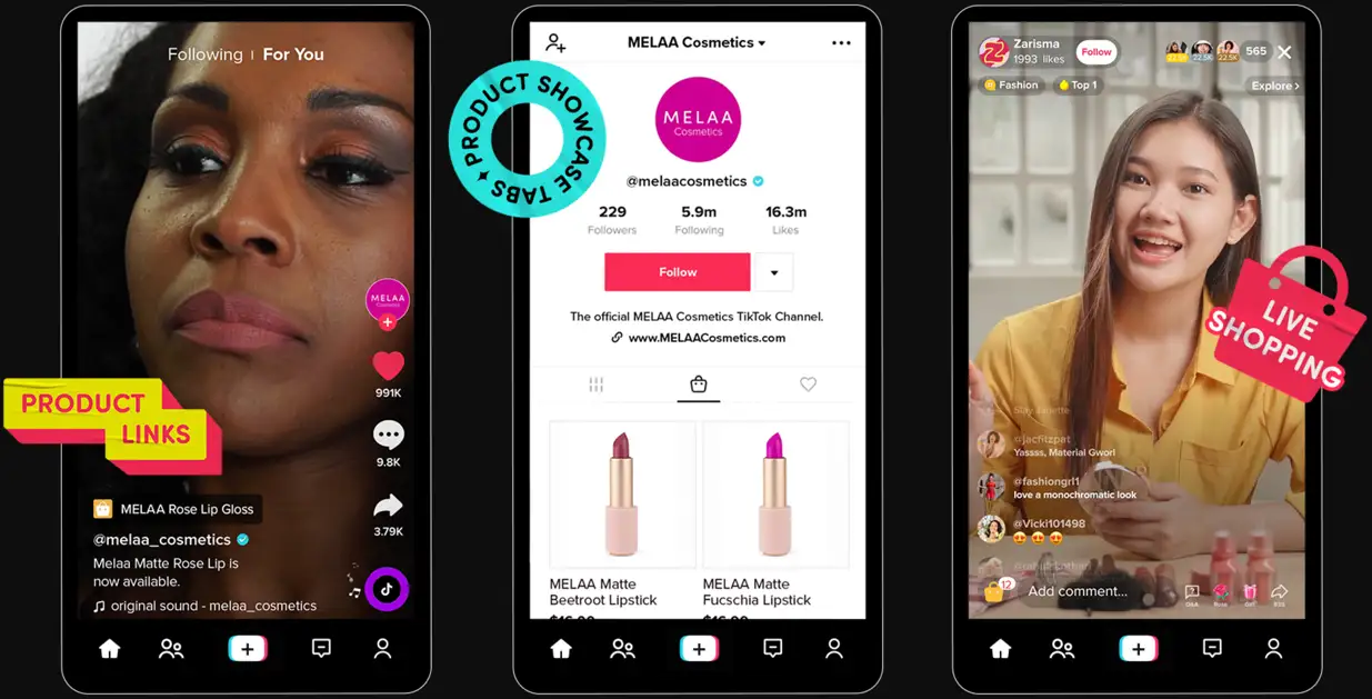 TikTok Shop offers 3 methods of product discovery.