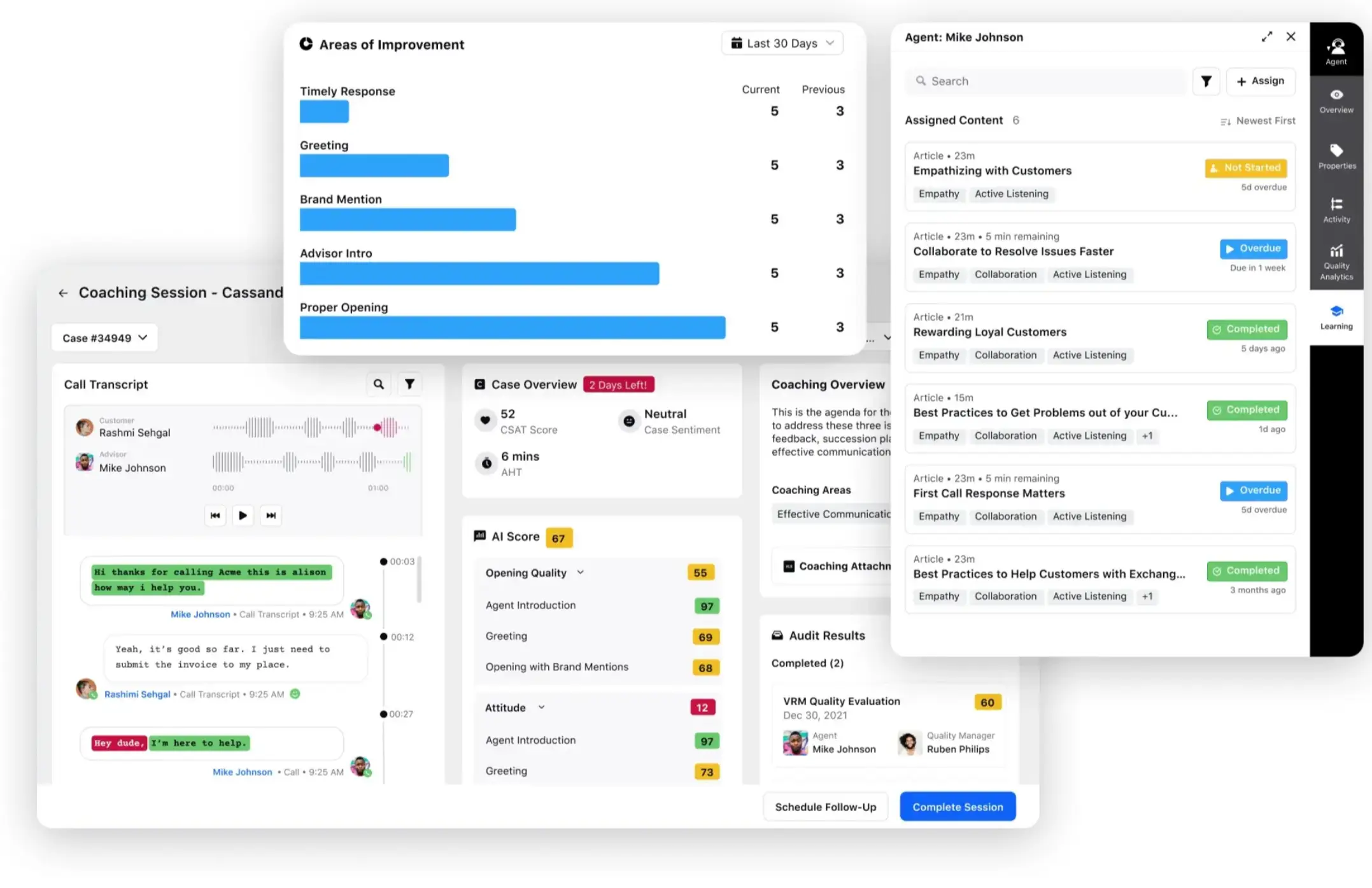 Real-time contact center analytics powered by Sprinklr Service