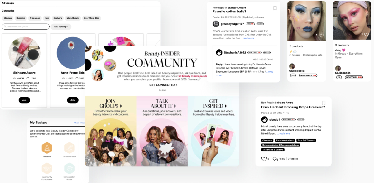 Sephora-s beauty insider community platform